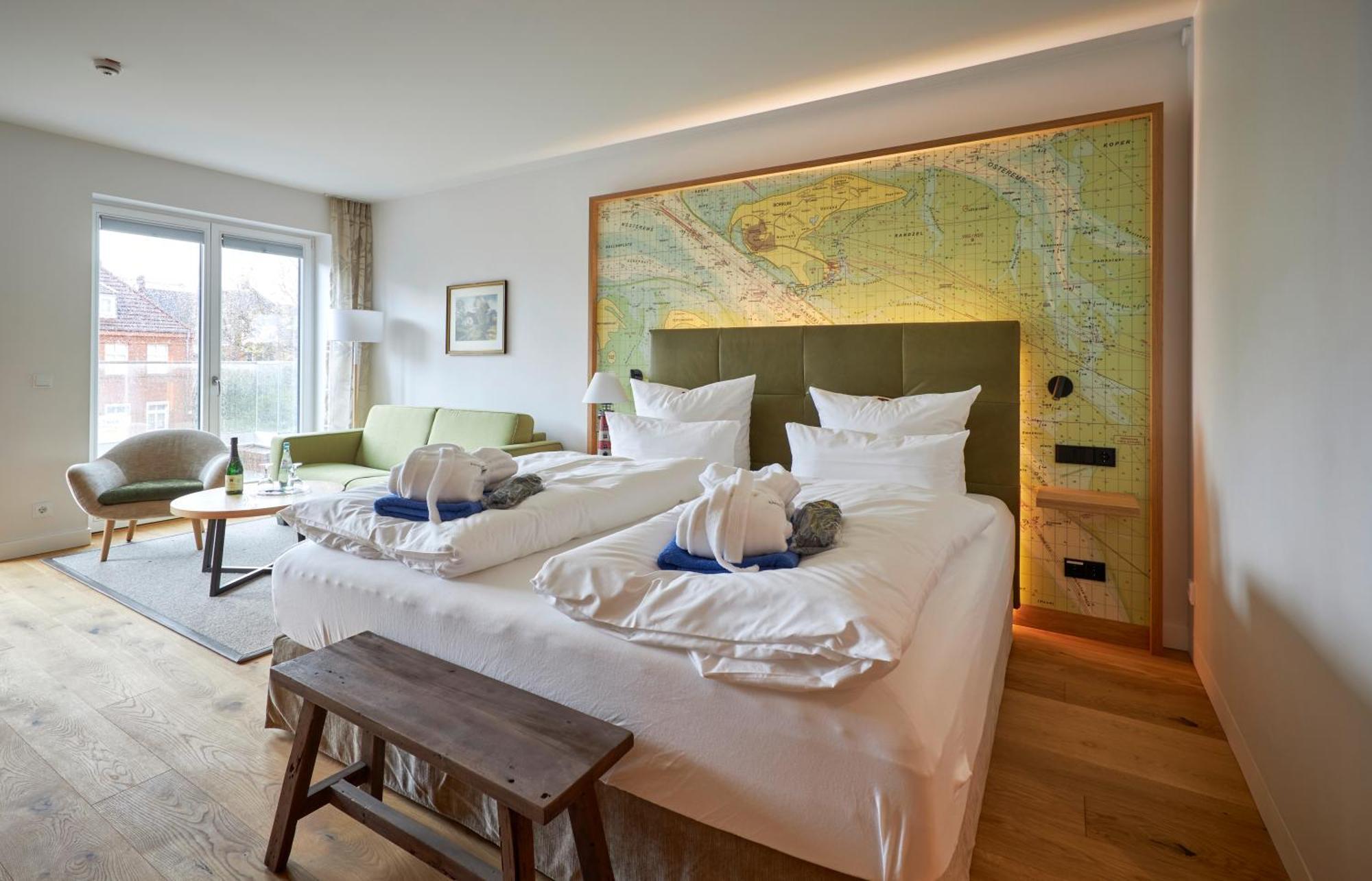 Hotel Villa Duene Borkum Esterno foto